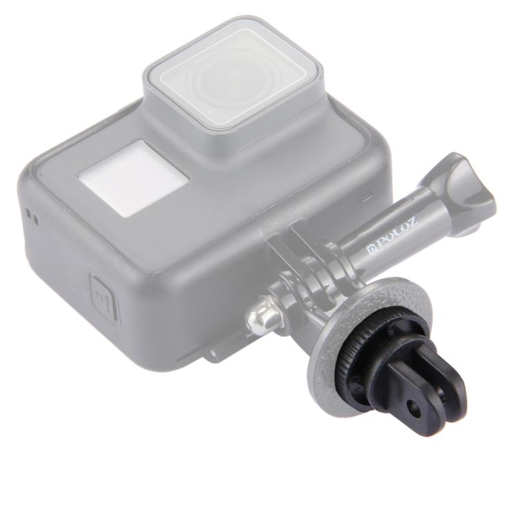 PULUZ Mini formato 1/4 pollici vite adattatore per treppiede per GoPro Hero11 nero / HERO10 nero /9 nero /8 nero /7 /6 /5 /5 sessione /4 sessione /4 /3+...