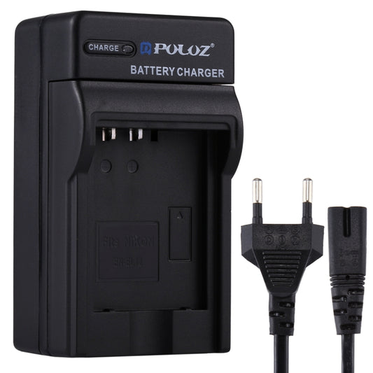 caricabatteria-con-spina-eu-puluz-con-cavo-per-batteria-nikon-en-el12-en-el12-eu-plug - immagine 1