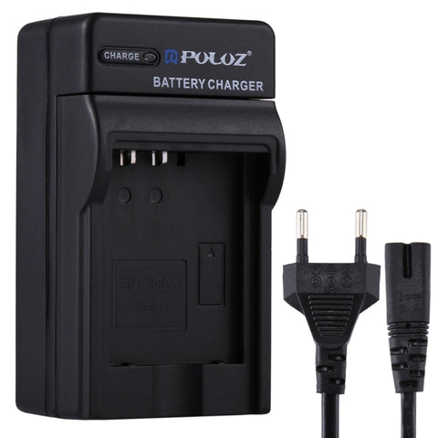 Caricabatteria PULUZ con Spina EU e Cavo per Batteria Nikon EN-EL12