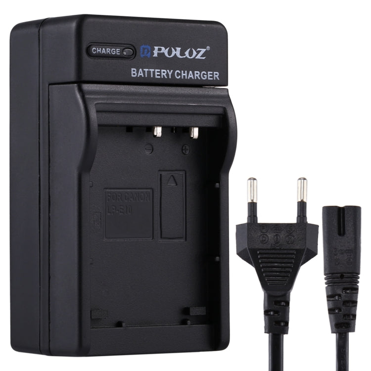 caricabatterie-con-presa-puluz-eu-con-cavo-per-batteria-casio-cnp130-cnp130-eu-plug - immagine 1