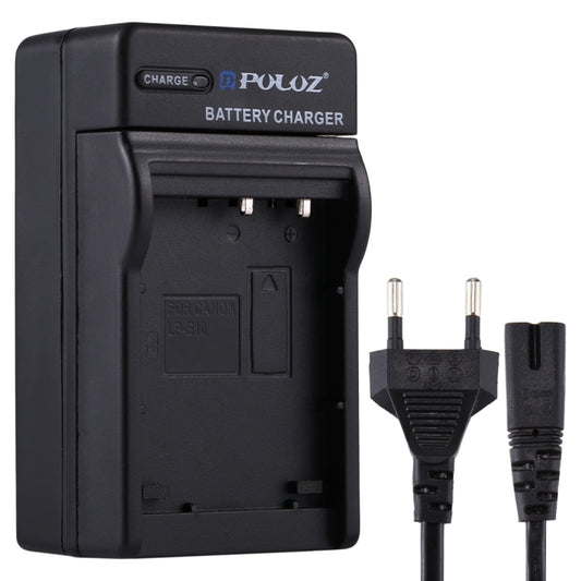 caricabatterie-con-presa-puluz-eu-con-cavo-per-batteria-casio-cnp130-cnp130-eu-plug - immagine 1