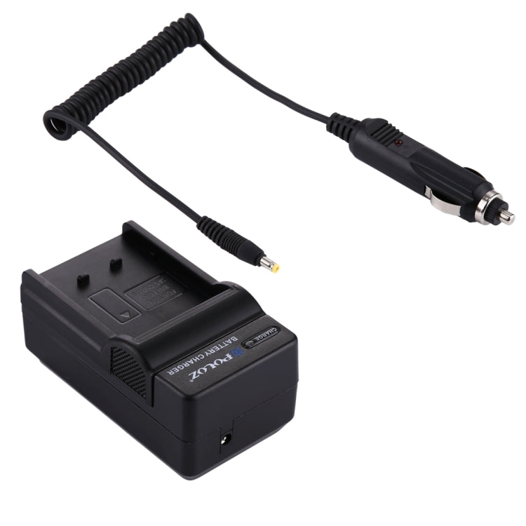 caricabatteria-da-auto-per-batteria-per-fotocamera-digitale-puluz-per-batteria-casio-cnp120-cnp120-car-charger - immagine 6