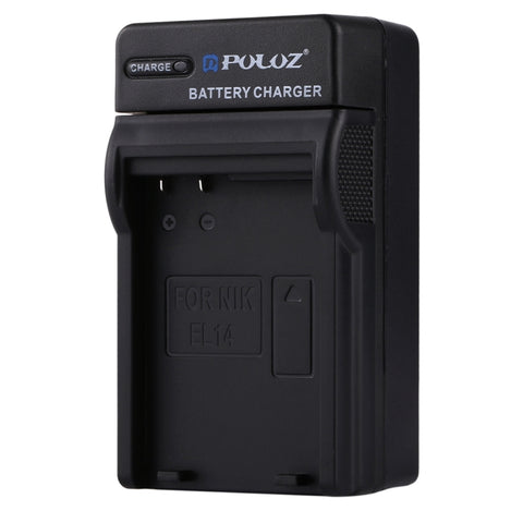Caricabatteria da auto PULUZ per batterie Nikon EN-EL14 per