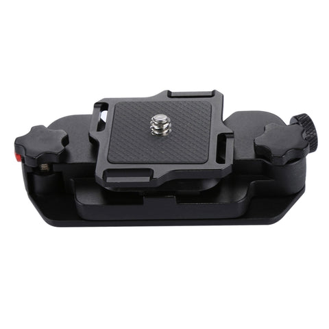 Clip a sgancio rapido PULUZ in alluminio con piastra per fotocamera -