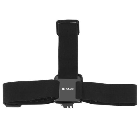 PULUZ Cintura di montaggio elastica Cinghia per la testa regolabile per GoPro, Insta360 ONE R, DJI Osmo Action e altre action camera, Head Strap
