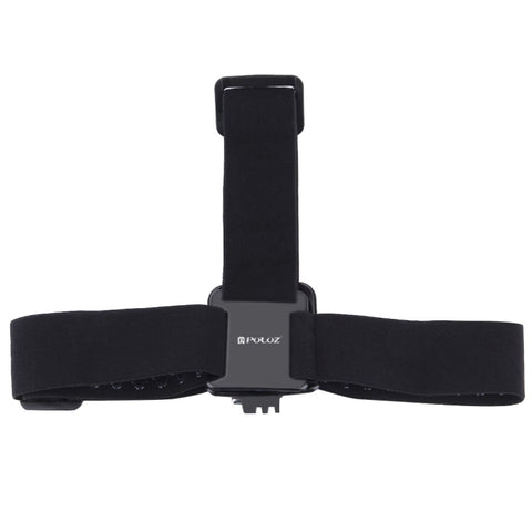 PULUZ Cintura di montaggio elastica Cinghia per la testa regolabile per GoPro, Insta360 ONE R, DJI Osmo Action e altre action camera, Head Strap