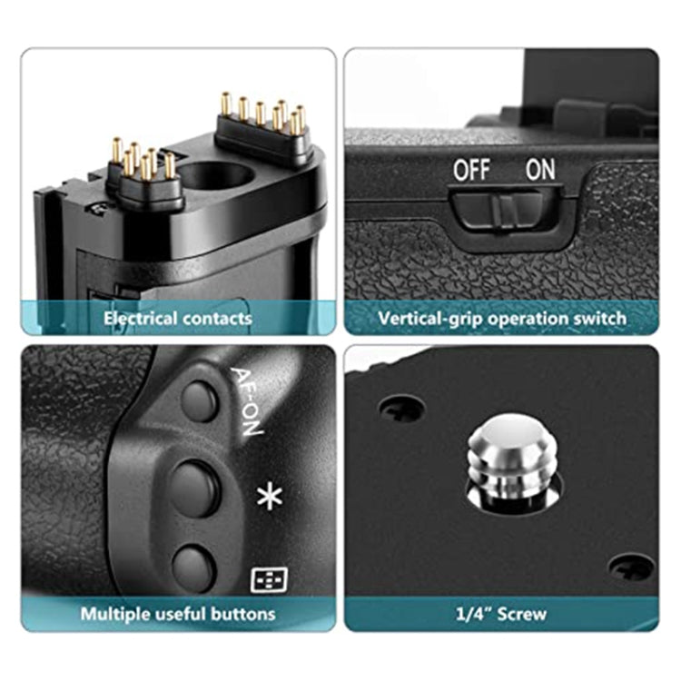 Impugnatura verticale PULUZ per Canon EOS 6D Mark II e 6D2