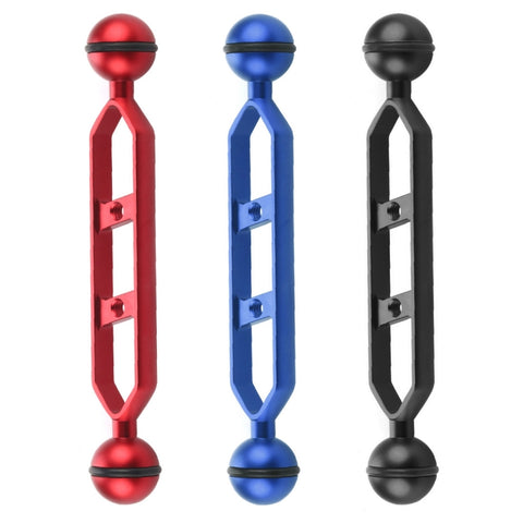 Braccio a double sfera en lega di alluminio PULUZ da 7,0 pouces (rouge), 7,0 pouces (noir)