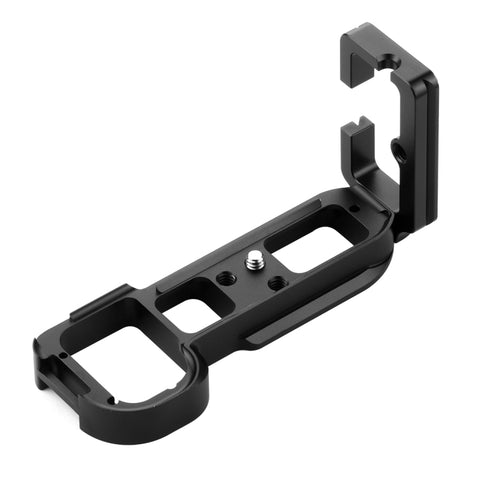 PULUZ Supporto base per staffa per piastra a sgancio rapido verticale da 1/4 pollici per Sony A7R / A7 / A7S, For Sony A7R (Black), For Sony A7R (Red)