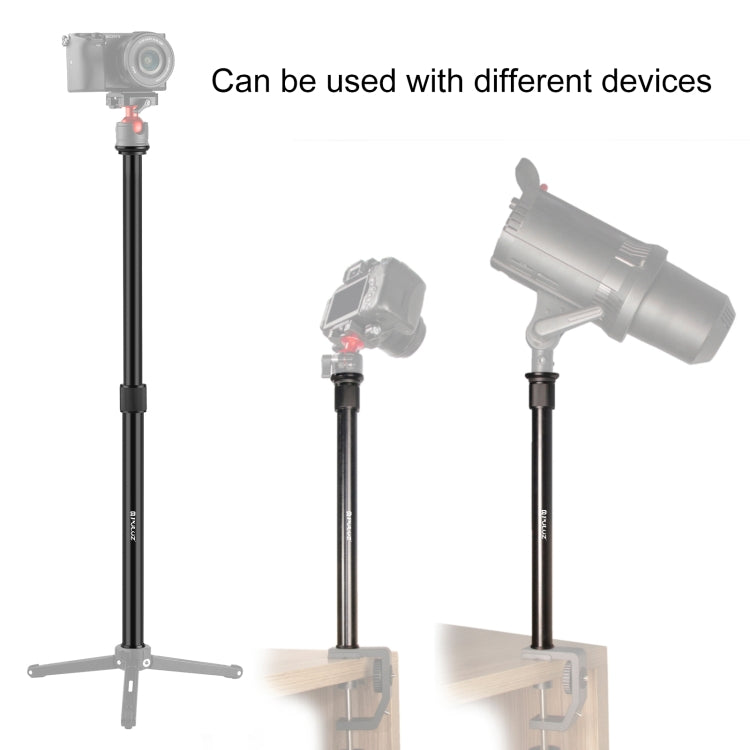 Supporto per monopiede con asta centrale con prolunga telescopica PULUZ, lunghezza asta: 33-60 cm, Extension Rod