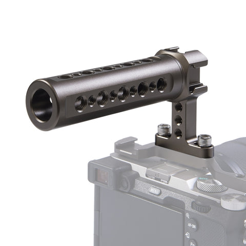 Maniglia superiore per stabilizzatore video portatile PULUZ con 3 supporti per scarpe fredde per gabbia fotocamera – Accessorio versatile per video maker