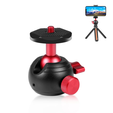 Adattatore sferico in metallo PULUZ per treppiede panoramico 360