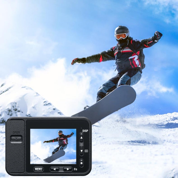 PULUZ Fiamma in Lega di Alluminio + Protezione Lente in Vetro Temperato per Sony RX0 / RX0 II, con Viti e Cacciaviti, Front Flame Black, Front Flame Red