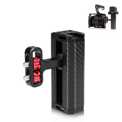 Maniglia laterale in metallo universale per fotocamera PULUZ con supporto per slitta fredda per stabilizzatore della gabbia della fotocamera, Metal Side Handle