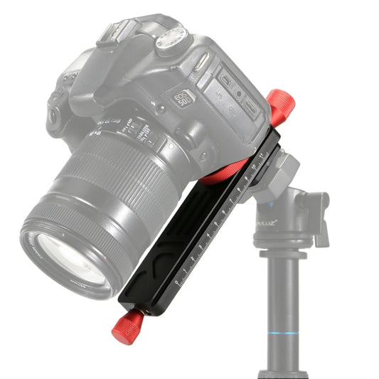 PULUZ Macro Guida di messa a fuoco Slider Ripresa ravvicinata Testa del treppiede Supporto per piastra a sgancio rapido, Macro Focusing Rail Slider