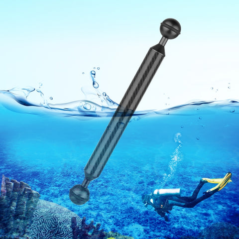 Braccio flottante in fibra di carbonio a doppia sfera PULUZ da 9 pollici, 23 cm, lunghezza 20,8 mm, diametro sfera: 25 mm, 9 pollici Nero, 9 pollici Blu, 9 pollici Rosso