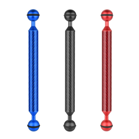 Braccio flottante in fibra di carbonio a doppia sfera PULUZ da 9 pollici, 23 cm, lunghezza 20,8 mm, diametro sfera: 25 mm, 9 pollici Nero, 9 pollici Blu, 9 pollici Rosso