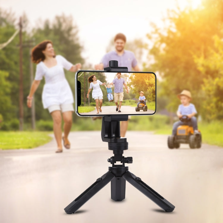 PULUZ 360 Degree Rotating Universal Horizontal Vertical Shooting Phone Clamp Holder Bracket for iPhone, Galaxy, Huawei, Xiaomi, Sony, HTC, Google and ot...
