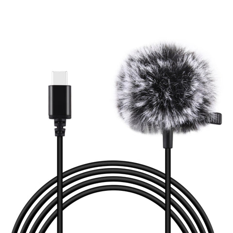 Micro d'enregistrement à condensateur filaire USB-C/Type-C PULUZ de 1,5 m, 1,5 m Type-C