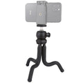 PULUZ Mini Octopus Flexible Tripod Holder with Ball Head for DJI, Insta360, GoPro and Other Action Cameras, SLR Cameras, Cellphone, Size: 25cmx4.5cm    ...