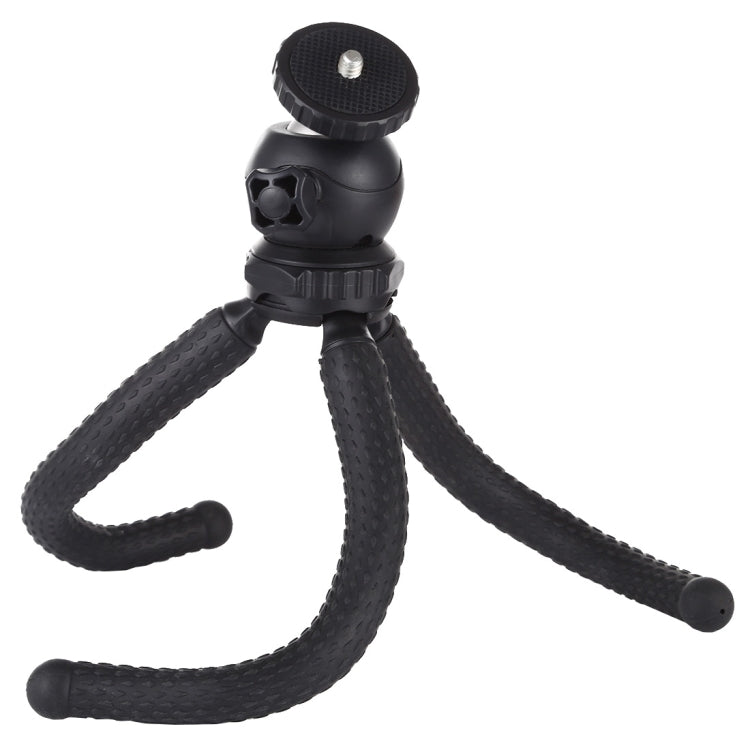 PULUZ Mini Octopus Flexible Tripod Holder with Ball Head for DJI, Insta360, GoPro and Other Action Cameras, SLR Cameras, Cellphone, Size: 25cmx4.5cm    ...