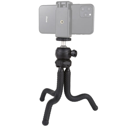 PULUZ Mini Octopus Supporto treppiede flessibile con testa a sfera per fotocamere reflex, GoPro, cellulare, dimensioni: 25 cm x 4,5 cm, 25cm Tripod(US), 25cm Tripod