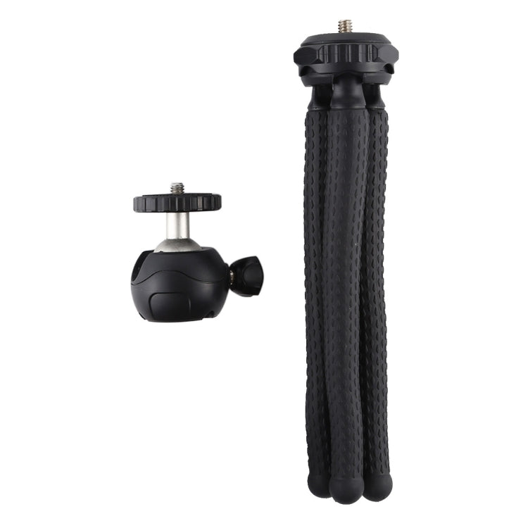 PULUZ Mini Octopus Flexible Tripod Holder with Ball Head for DJI, Insta360, GoPro and Other Action Cameras, SLR Cameras, Cellphone, Size: 25cmx4.5cm    ...