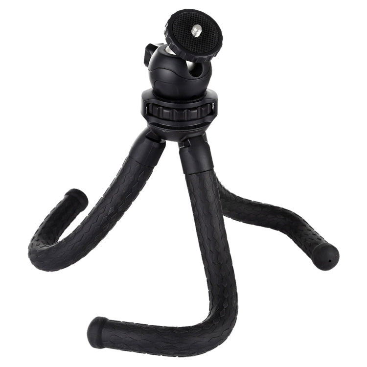 PULUZ Mini Octopus Flexible Tripod Holder with Ball Head for SLR Cameras, DJI, Insta360, GoPro and Other Action Cameras, Cellphone, Size:30cmx5cm       ...