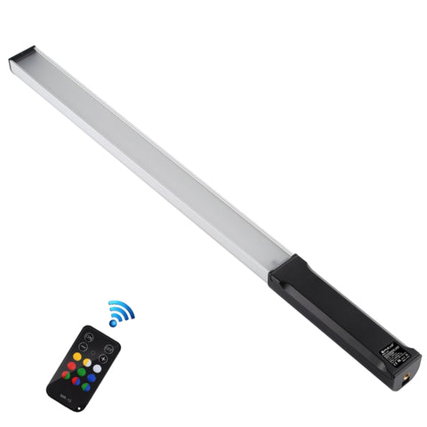 PULUZ RGB Colorato Photo LED Stick Luce di riempimento LED portatile con temperatura di colore regolabile con telecomando, Remote Fill Light RU, Remote Fill Light