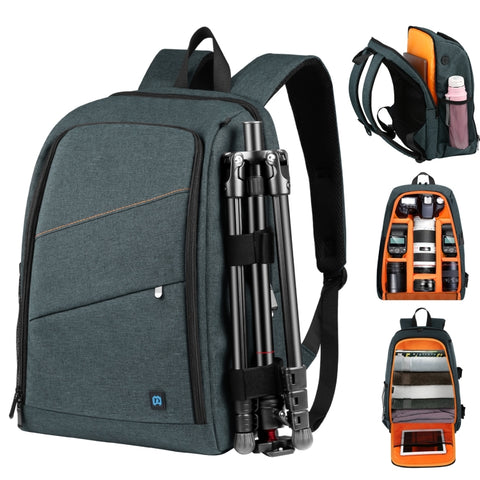 PULUZ Zaino per fotocamera con stabilizzatore PTZ portatile impermeabile antigraffio a doppia spalla con copertura antipioggia per fotocamera digitale, DJI Ronin-SC / Ronin-S, Backpack(Black RU), Backpack(Grey RU), Backpack(Grey), Backpack(Blue)