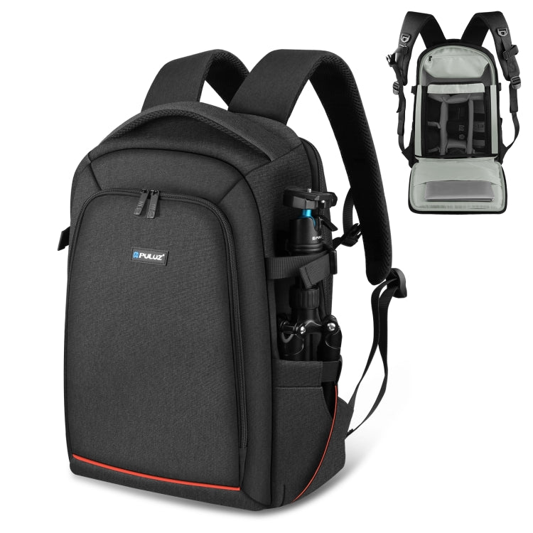 PULUZ Outdoor Portable Waterproof Scratch-proof Dual Shoulders Backpack Handheld PTZ Stabilizer Camera Bag with Rain Cover for Digital Camera, DJI Ronin...