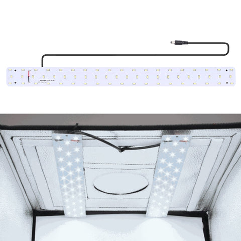 PULUZ 30W 1690LM 60 LED SMD 5730 5500K Pannello luminoso con base in alluminio per tenda da studio da 60 cm, 30W Light Panel