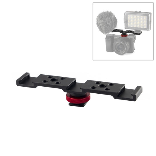 Supporto per staffa per pattino freddo a tre teste PULUZ, Three-head Mount