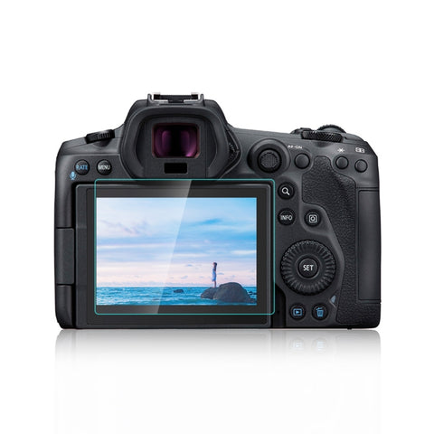 Pellicola in vetro temperato PULUZ 2.5D 9H per Canon EOS R5 / EOS R5C, For Canon EOS R5