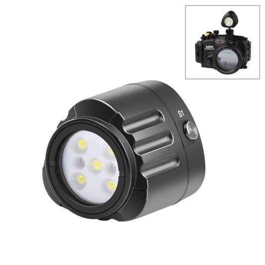 PULUZ 40 m Luce di riempimento subacquea a LED per fotografia 1000LM 3,7 V/1100 mAh Luce subacquea per GoPro Hero11 Black / HERO10 Black / HERO9 Black /HERO8 / HERO7 /6 /5 /5 Session /4 Session /4 /3+ /3 /2 /1,Insta360 ONE R, DJI Osmo Action e altre ac...