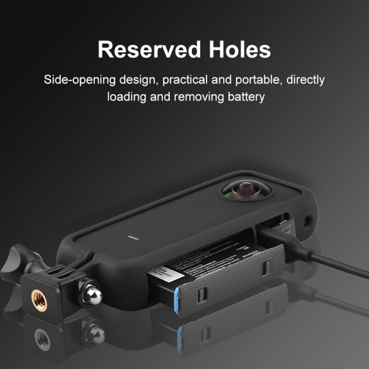 PULUZ Telaio protettivo per PC per Insta360 ONE X2, con supporto adattatore e vite