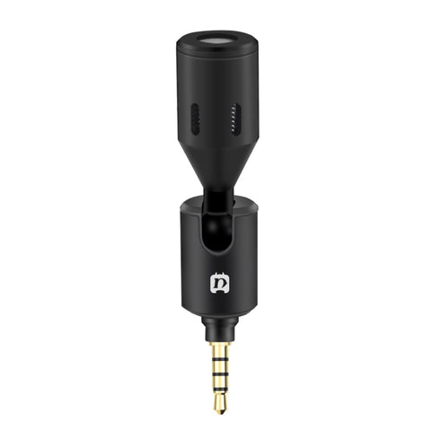 Microphone réglable directionnel unique pour téléphone cellulaire avec prise PULUZ de 3,5 mm, microphone de téléphone 3,5 mm