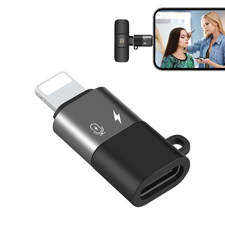 PULUZ 8 Pin to USB-C / Type-C  PD OTG Adapter, 8 Pin OTG Adapter