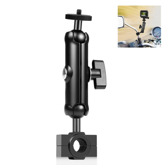 Supporto fisso per specchietto retrovisore per moto PULUZ per GoPro e altre action camera, Rearview Mirror Mount