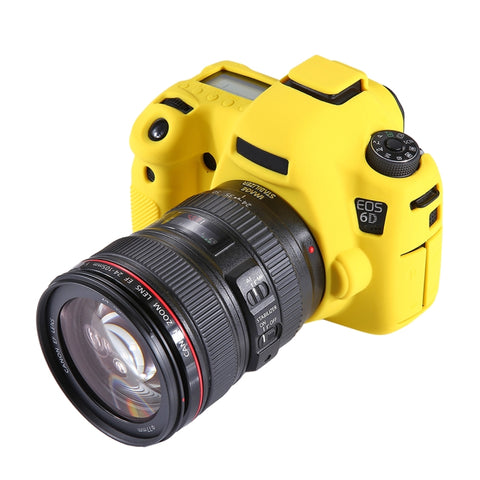 Custodia protettiva in morbido silicone PULUZ per Canon EOS 6D, For Canon 6D