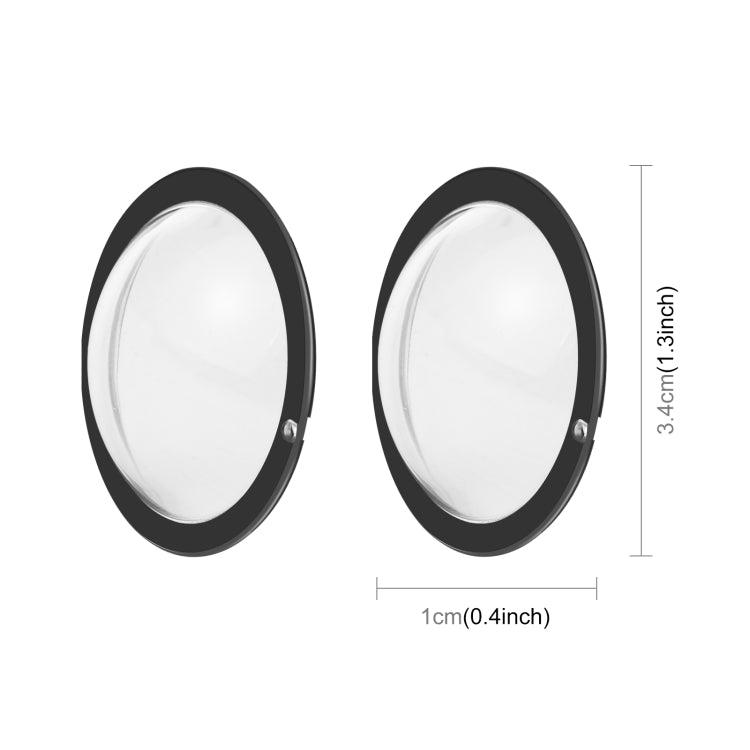 Per Insta360 X3 PULUZ Copriobiettivo Protezione per PC, Lens Guard PC Cover