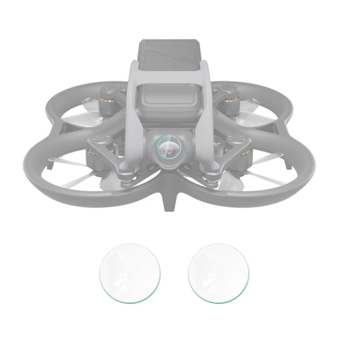 2 Pezzi PULUZ Pellicola in Vetro Temperato per Lenti DJI Avata - Protezione Lenti per Drone