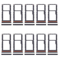 For Xiaomi Redmi 13 4G 10pcs SIM Card Tray + SIM Card Tray / Micro SD Card Tray, For Xiaomi Redmi 13 4G
