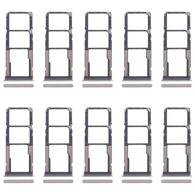 Xiaomi Poco C75 SIM Card & Micro SD Card Tray Set - 10pcs