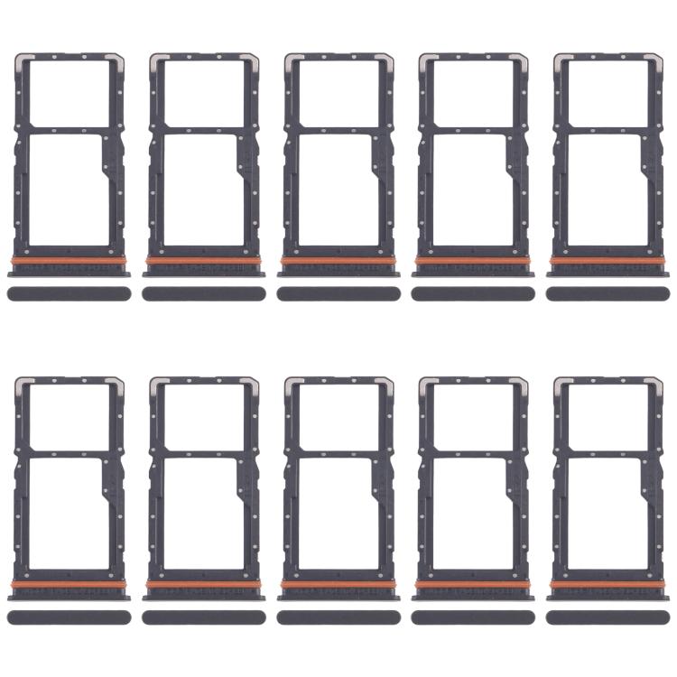 Xiaomi Poco M6 4G SIM Card Tray Set - 10 Original Parts