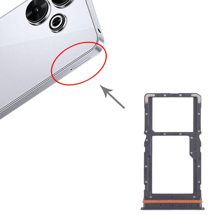 Xiaomi Redmi Note 13R SIM Card Tray Set - 10 Original Parts