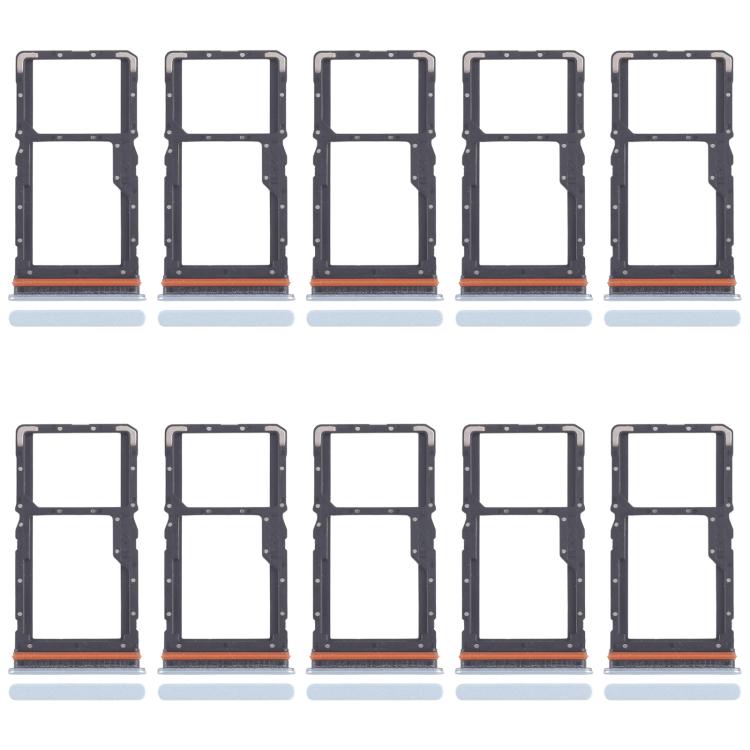 Xiaomi Redmi Note 13R SIM Card Tray Set - 10 Original Parts