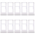 For Xiaomi Redmi Note 13R 10pcs Original SIM Card Tray + SIM Card Tray / Micro SD Card Tray, For Xiaomi Redmi Note 13R