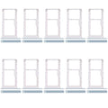 For Xiaomi Poco X6 Neo 5G 10pcs Original SIM Card Tray + SIM Card Tray / Micro SD Card Tray, For Xiaomi Poco X6 Neo 5G