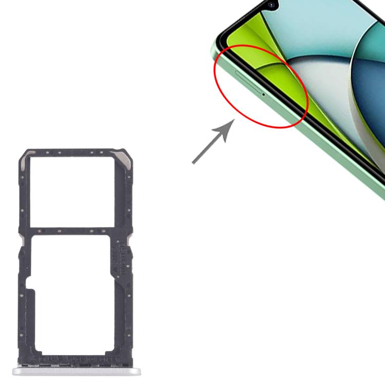 Xiaomi Redmi A3x SIM Card Tray Set - 10 Original Parts